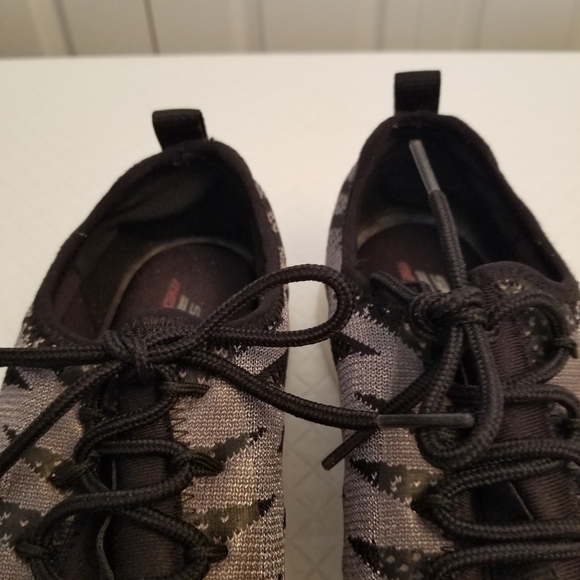 Skechers Bobs Sneakers Womens Size 8.5 Black/silver SN31356 - Picture 3 of 8